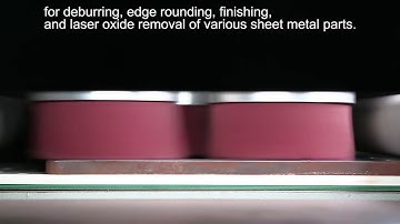 ADV 508-RW Sheet metal deburring and edge rounding machine