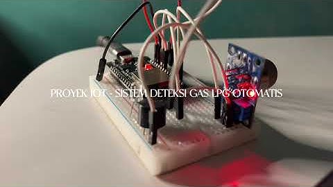 Pendeteksi Gas LPG - IoT