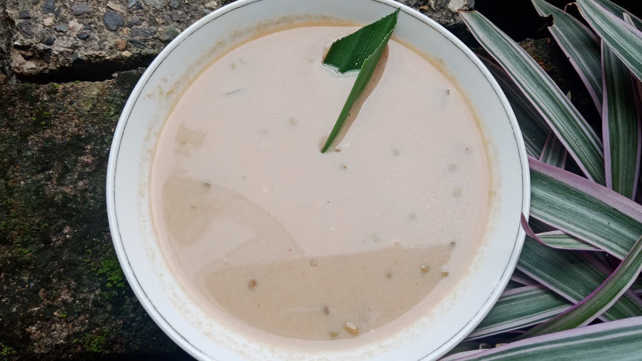 Cara Membuat BUBUR KACANG HIJAU SANTAN Yang Enak Dan Mudah! 