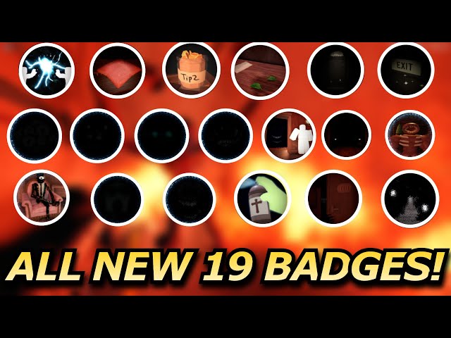 DOORS - How to get ALL 22 ACHIEVEMENTS/BADGES! [ROBLOX] 