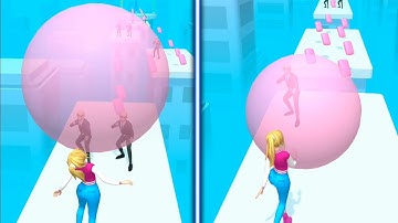 Gum Run 3D 👧🎈🥷 All Levels Gameplay Android,ios