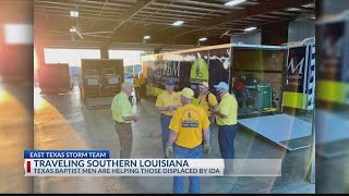 East Texas organizations head to Louisiana to help with recovery efforts following Hurricane Ida