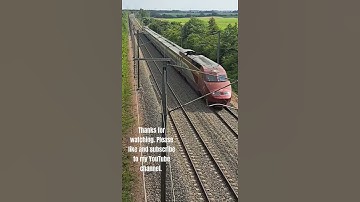 Belgian Railways THALYS bound for Brussels from Paris at Hebrécourt #train #thalys #fr #travel
