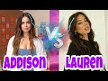 Addison Rae Vs Lauren Kettering tiktok dances compilation [Not clean]