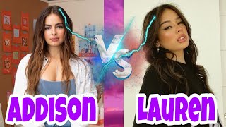 Addison Rae Vs Lauren Kettering tiktok dances compilation [Not clean]