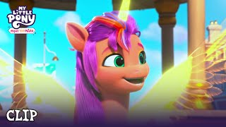 Sunny Transforms Into An Alicorn (Ali-Conned) | MLP: Make Your Mark [HD]