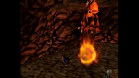 Donkey Kong 64: Part 68 Fungi Forest Boss 5 Dogadon 2nd time