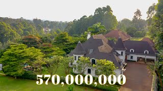 Inside a KSH 570,000,000 5Bed French Normandy Architectural Style Mansion in Kitisuru, Nairobi