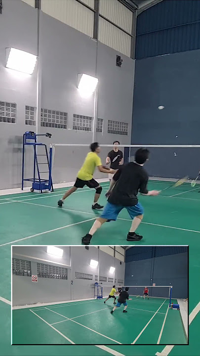 Beginner Centrin Badminton, Men Doubles Willy, Efrin vs Binsar, Budiman   20250318 K
