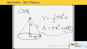 Geometry. 3D Geometry [Theory] - Crash Course GMAT #10
