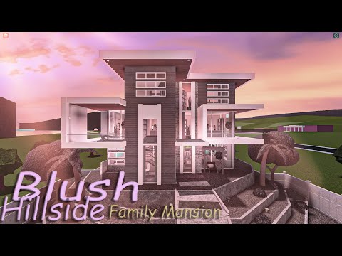 Roblox Bloxburg Suburban Mansion Youtube - building modern suburban house roblox bloxburg decoratorist 71844