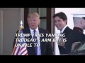 Justin Trudeau and Donald Trumps&#39;s SHAKE-OFF