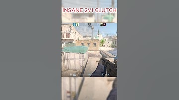 INSANE 2V1 CLUTCH IN CS2 😮‍💨