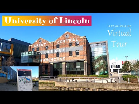 University of Lincoln - Student Campus, Accommodation, Brayford Pool - Virtual Walking Tour