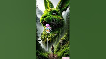 Green rabbit 💚 #rabbit #ai #music #remix
