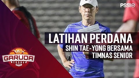 DIDOMINASI PEMAIN MUDA! Melihat Keseruan Latihan Perdana Shin Tae-yong Bersama Timnas Senior