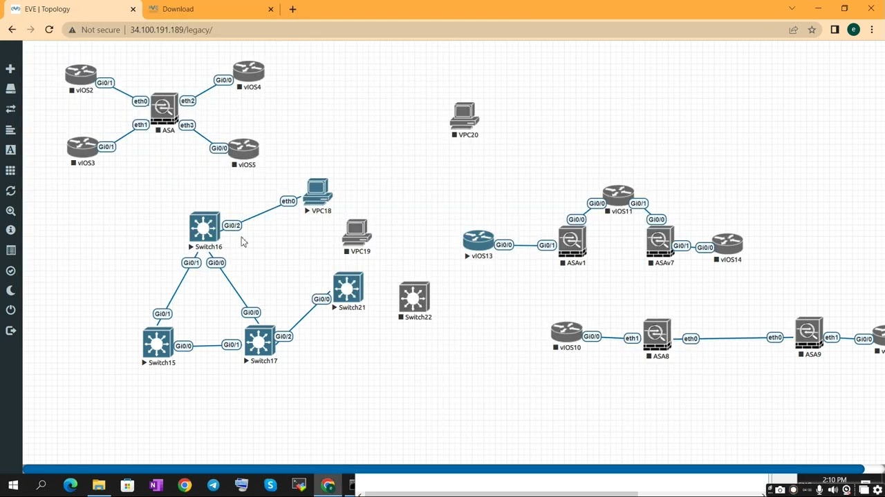 Wireshark - Secure CRT - MobaXterm in EVENG