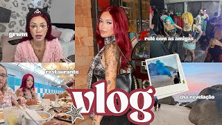 GRWM & VLOG || FOFOCAS, PERUCAS, EVENTOS E DIA DAS MÃES ✮⋆˙ 