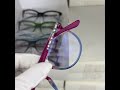 Acetate Round Optical Frames – Vibrant Color Statement