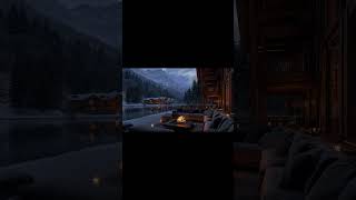 雪降る湖畔で過ごす静かな夜。 #asmr #relax #眠る#雪
