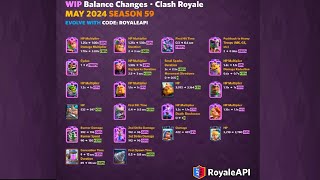 5月平衡搶先看,進化大削弱時代？！ClashRoyale皇室戰爭