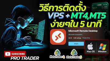 วิธีติดตั้งVPS - MT4,MT5 แบบเข้าใจง่าย ได้ทั้งระบบWindow และMac IOS