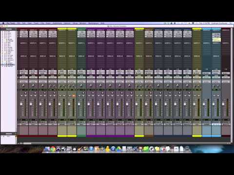 Mixing Console Templates In Your DAW - TheRecordingRevolution.com