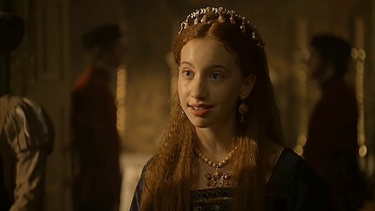 The Tudors   Catherine Howard meets Henrys children HD