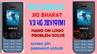 Jio V3 4G Flashing | PIN Password Unlock 🔓