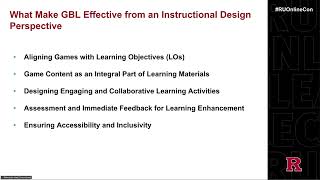 Innovating Geology Education With Game Based Learning