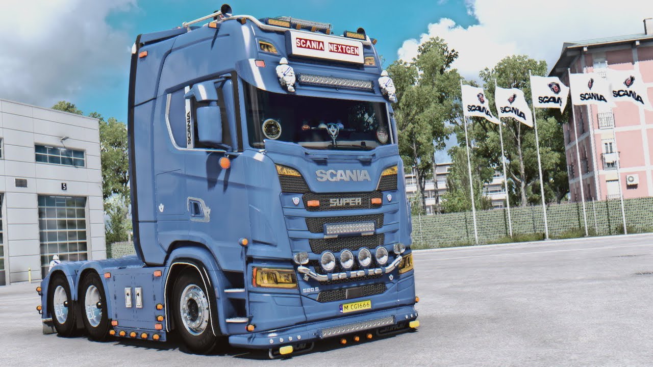 Update Ets Addon Scania S R Nextgen Front Tuning Pack