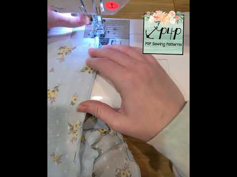 Sewing Trick to Creating a Nice, Even Narrow Hem even on the Most Difficult Fabrics