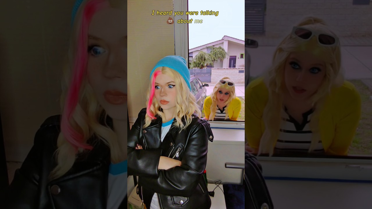 She's so annoying | Chloé & Zoé @nikkihatsunecosplay #miraculous #cosplay #shorts