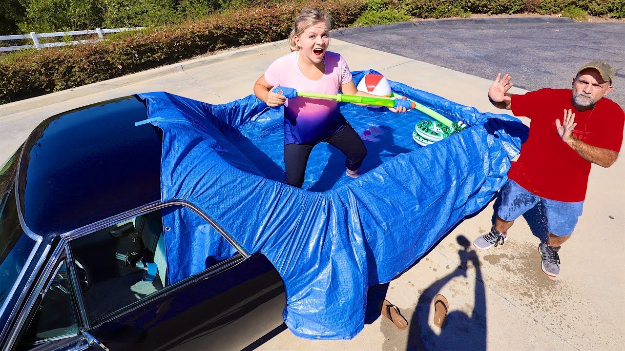 Я ПОСТАВИЛ ЕГО В МАШИНУ ДЖАКУЗИ!