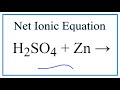 Chemical Reactions and Ionic Equations