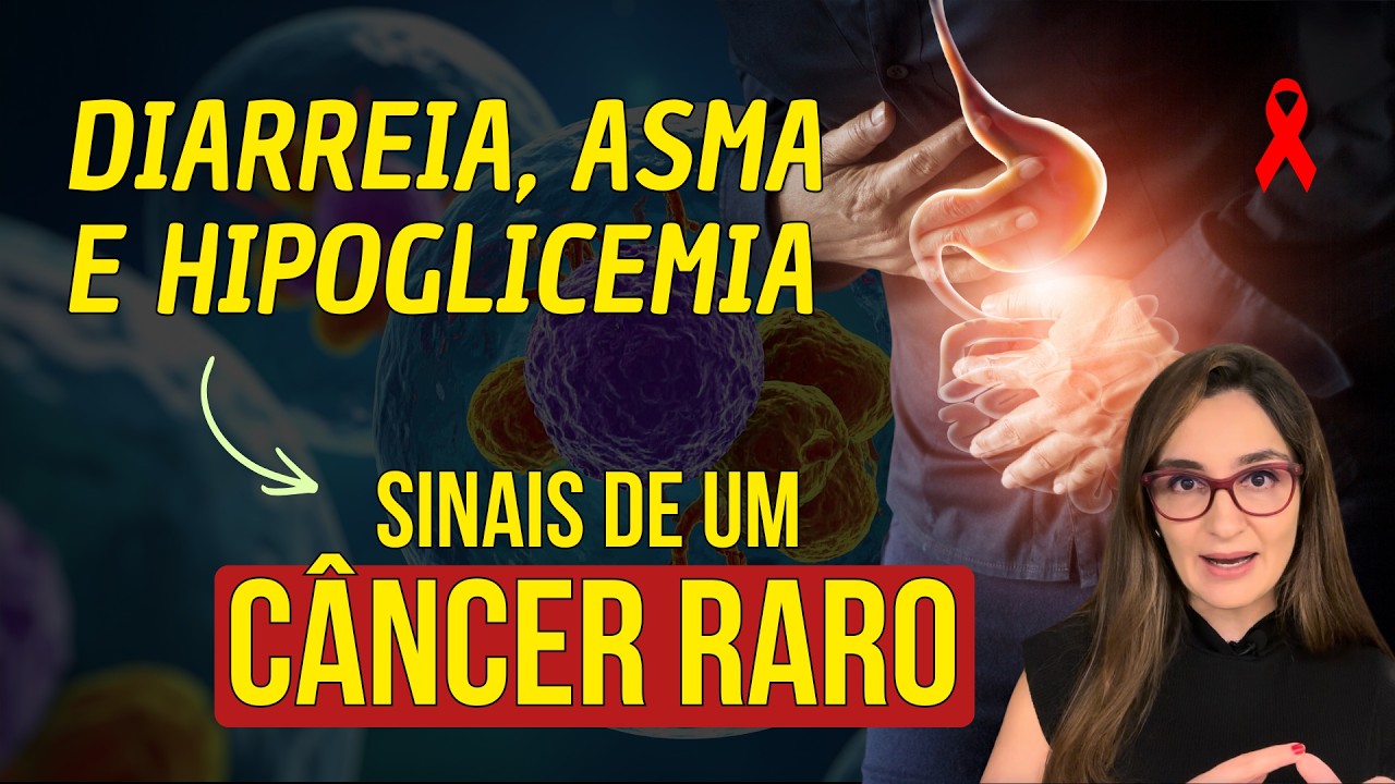 Diarreia, asma e hipoglicemia podem ser sinais de tumor neuroendócrino bem diferenciado. Veja isso!