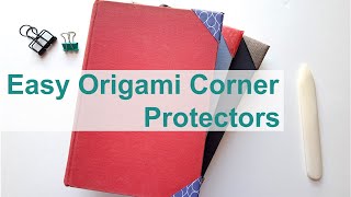How To Make DIY Faux METAL CORNERS for Junk Journal Covers! CHEAP