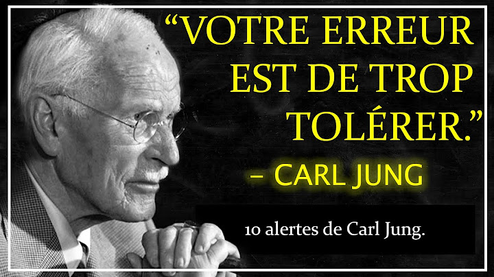 Les 10 comportements que vous NE DEVEZ PAS tolérer selon Carl Jung