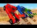 Off Road Extreme Crashes #7 - Beamng drive