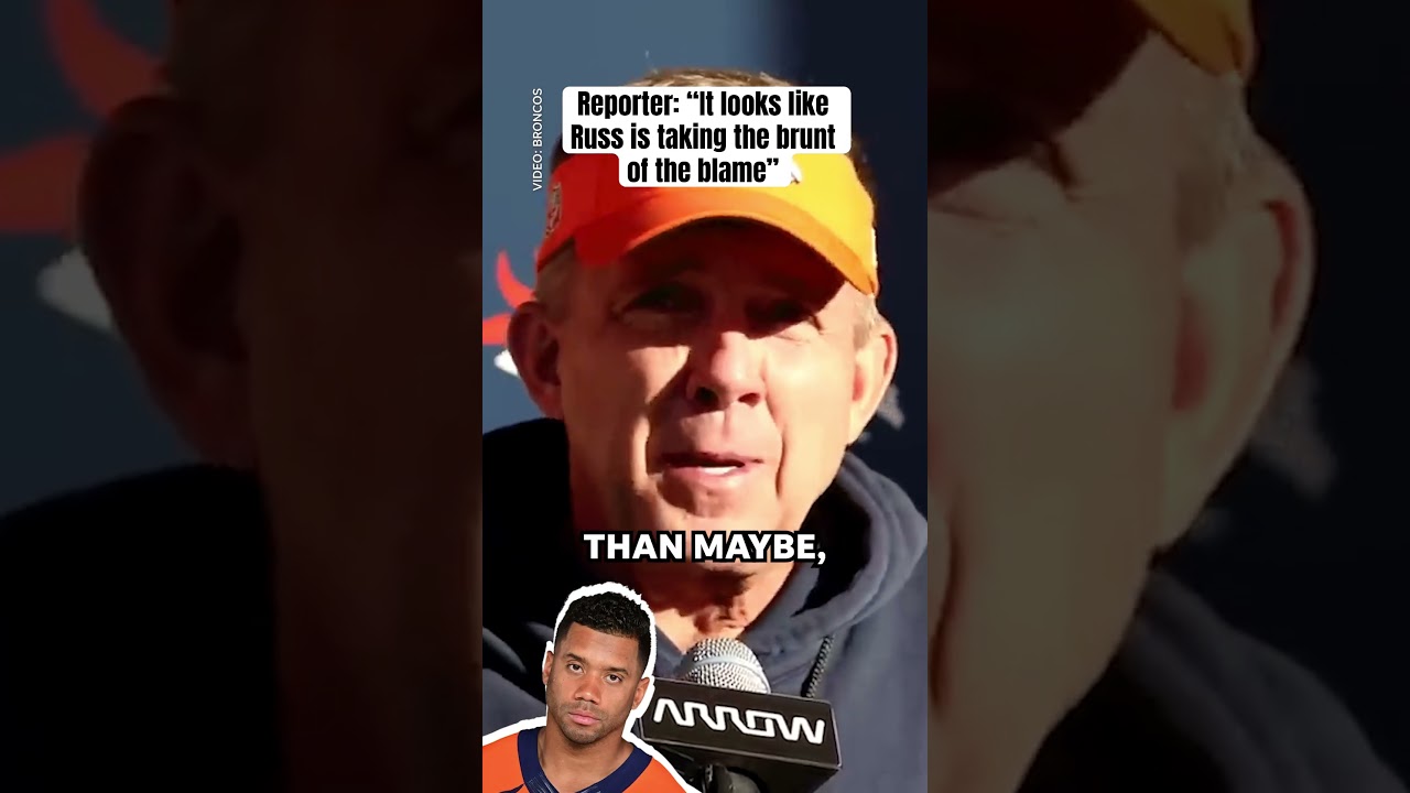 Sean Payton explains why he benched Russell Wilson with Broncos’ season on the line #shorts