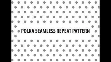 Make Polka Dot seamless repeat pattern in illustrator