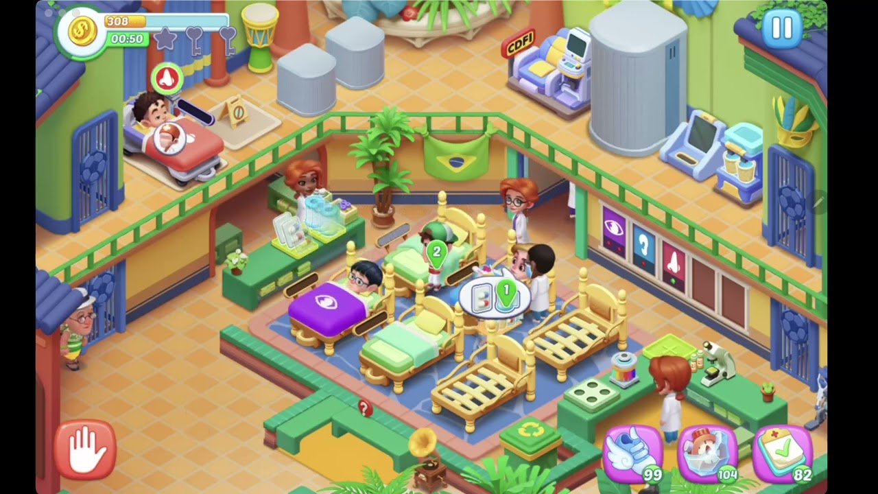 Happy Hospital Level 13 💉🩺🚑 ➖ Rio de Janeiro ➖ FULL STORY ➖ CaroGamesNL