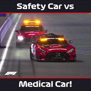 F1 2022 Safety Car vs Medical Car