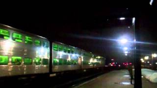 Metra EMD F40PH-3kfsb 123 MDNL 2149 Lake Forest Metra Station