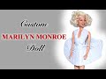 Marilyn Monroe Doll Repaint | Marilyn Monroe The Seven Year Itch Custom doll by Jodollicious