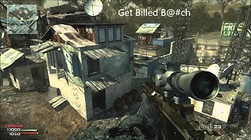 Private Match TrickShotting & I Got Billed! :( (MW3)