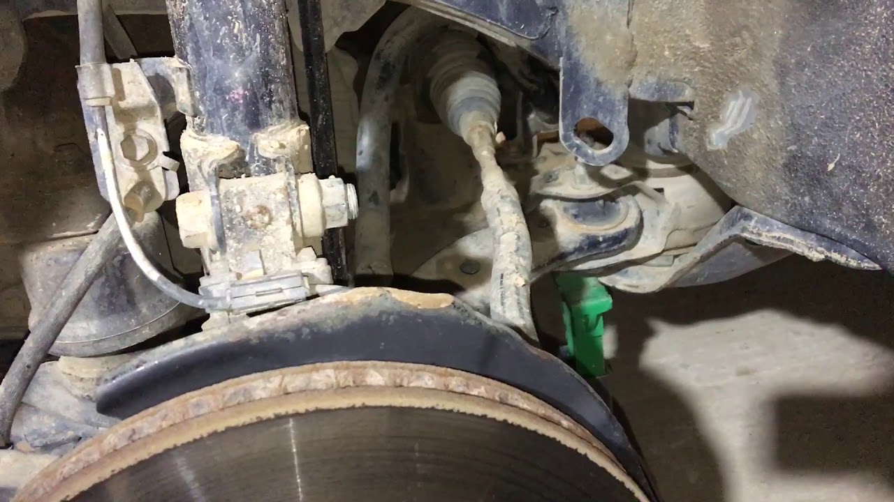 Замена втулок стабилизатора Тойота Альфард - YouTube