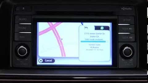 Mazda6 — Navigation System -Demo Video