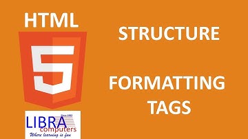 FORMATTING TAGS (Part 1)