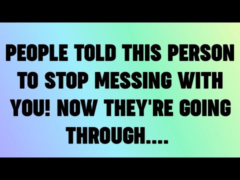 💫PEOPLE TOLD THIS PERSON TO STOP MESSING WITH YOU! NOW THEY'RE GOING ...